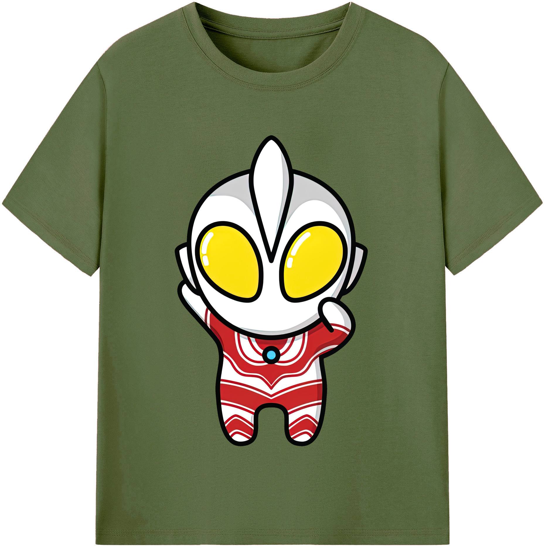 （画像用） ウルトラマン Ultraman 綿100％半袖Tシャツ（フロントプリント）